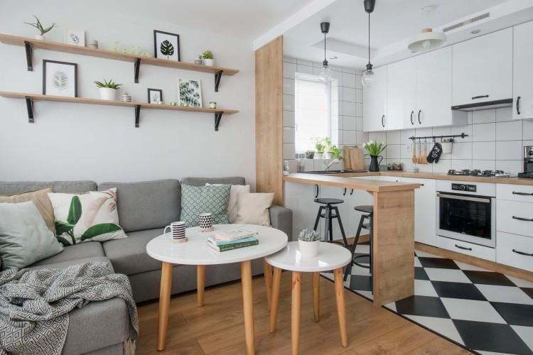 Дизайн кухни-гостиной 20 м2: 70 свежих идей с фото