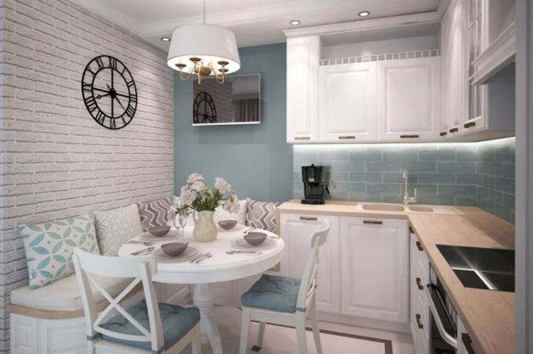 Фактура и материалы - Дизайн кухни в хрущевке