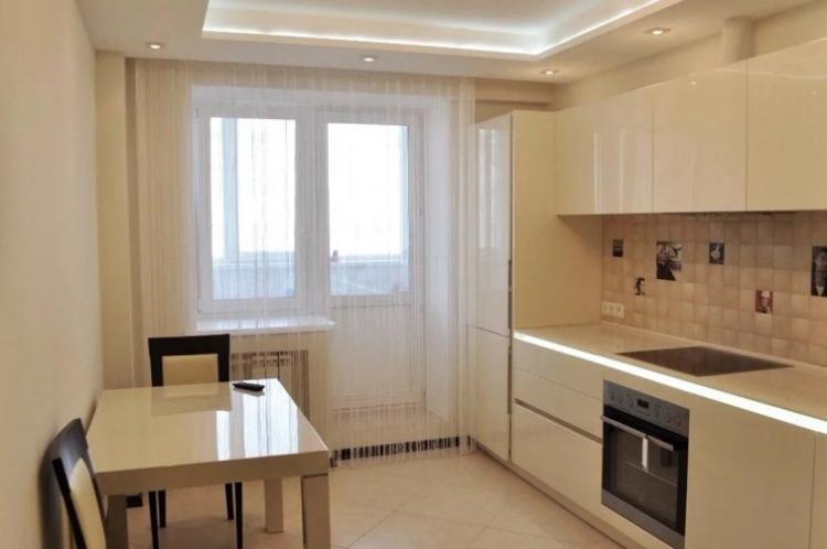 Отделка потолка - Дизайн кухни в хрущевке