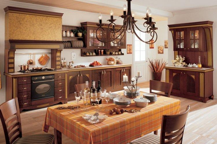 Кухня в стиле кантри - Дизайн интерьера фото