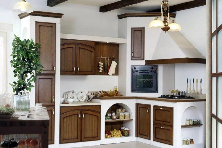 Кухня в стиле кантри - Дизайн интерьера фото