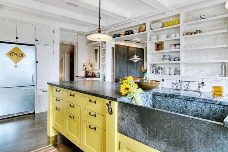 Дизайн кухни в стиле лофт - фото реальных интерьеров