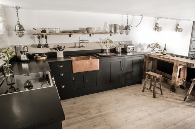 Дизайн кухни в стиле лофт - фото реальных интерьеров