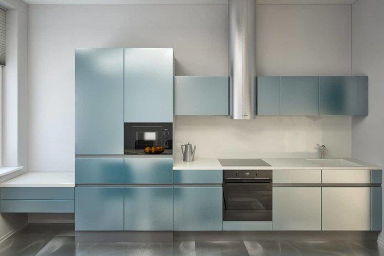 Кухня в стиле минимализм - дизайн интерьера фото