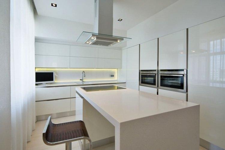 Кухня в стиле минимализм - дизайн интерьера фото