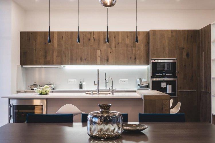 Кухня в стиле минимализм - дизайн интерьера фото