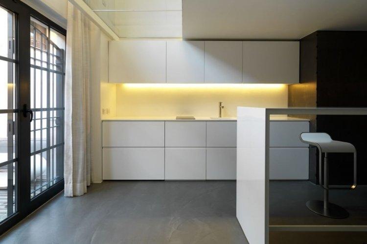 Кухня в стиле минимализм - дизайн интерьера фото