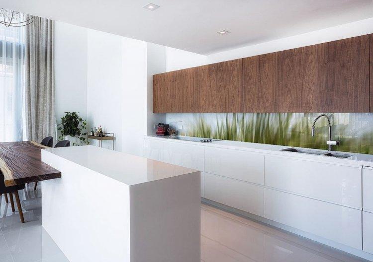 Кухня в стиле минимализм - дизайн интерьера фото