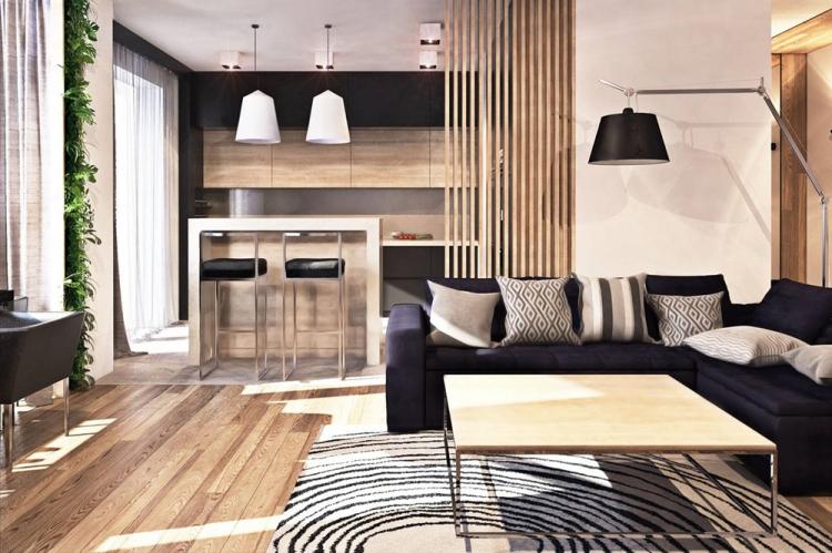 Квартира 30 кв.м. в современном стиле - Дизайн интерьера