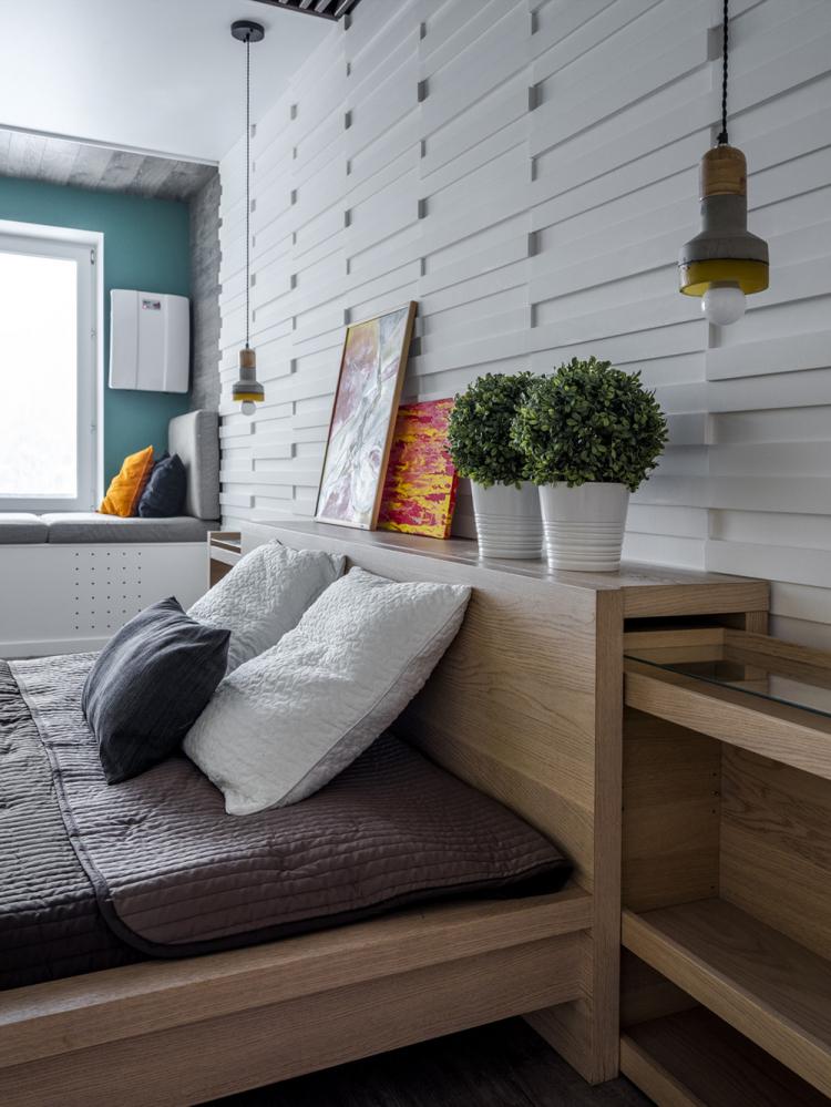 Дизайн квартиры с яркими акцентами