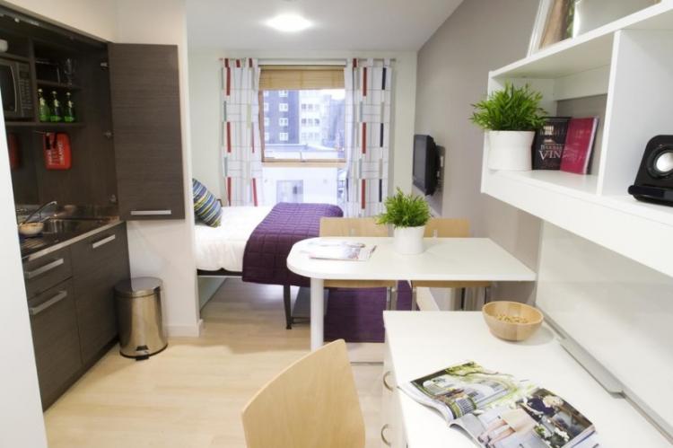 Дизайн интерьера квартиры-студии - фото реальных интерьеров