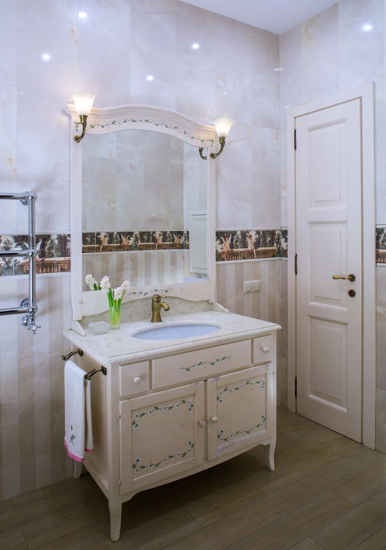 Дизайн квартиры в классическом стиле, Москва