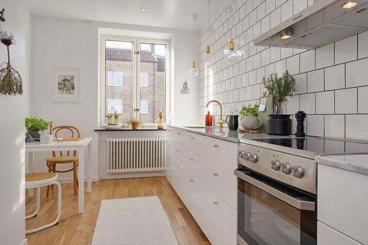 Белоснежная скандинавская квартира - Дизайн квартиры в скандинавском стиле