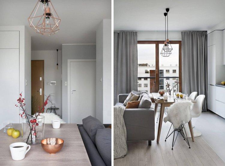 Изящная квартира в Гданьске - Дизайн квартиры в скандинавском стиле