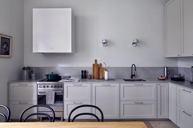 Скандинавская квартира «Все оттенки серого» - Дизайн квартиры в скандинавском стиле