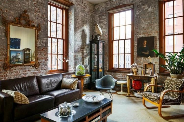 Дизайн квартиры в стиле лофт - фото реальных интерьеров