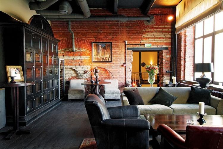 Дизайн квартиры в стиле лофт - фото реальных интерьеров