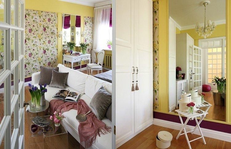 Красочный прованс на 33 кв.м. - Дизайн квартиры в стиле прованс