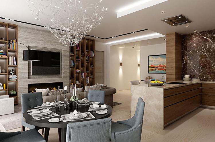 Дизайн квартиры в ЖК «Литератор»