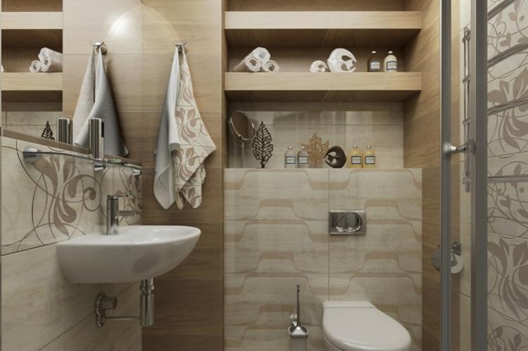 Оборудуй кладовую - Дизайн маленького туалета