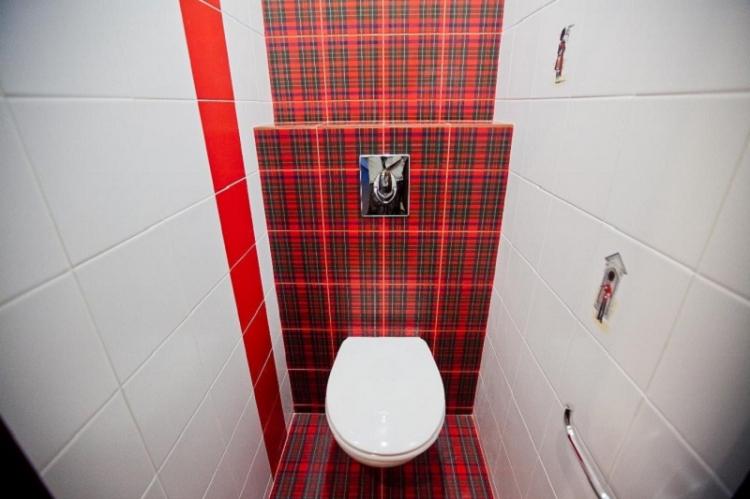 Дизайн маленького туалета - фото реальных интерьеров