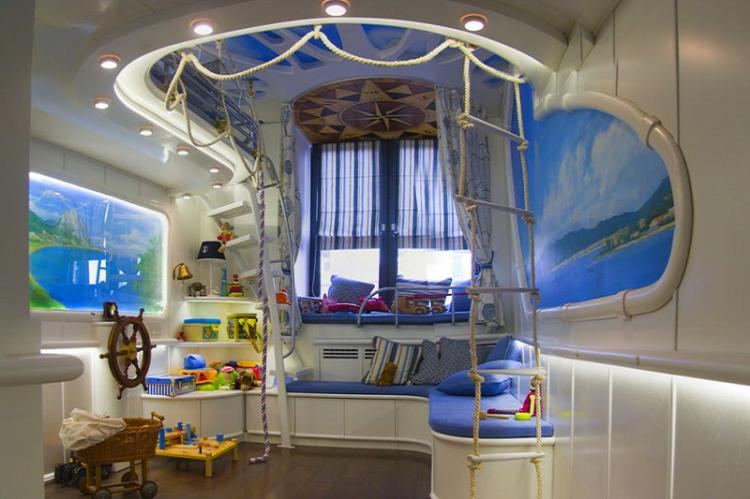 Стиль интерьера зависит от возраста - Дизайн маленькой детской