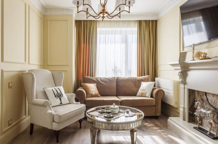 Подбери компактную мебель - Дизайн маленькой гостиной