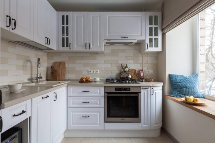 Дизайн интерьера маленькой кухни (90 фото)