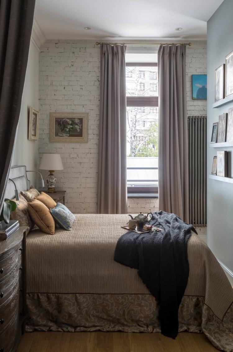  Дизайн маленькой спальни - фото реальных интерьеров