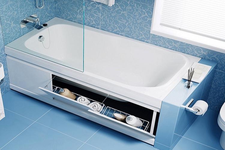 Нужна ли мебель в маленькой ванной - Дизайн маленькой ванной комнаты