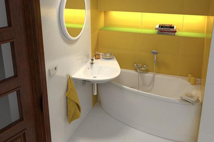 Дизайн маленькой ванной комнаты - фото реальных интерьеров