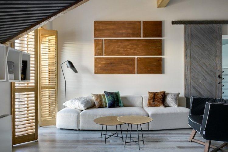 Мансарда в современном стиле - Дизайн интерьера