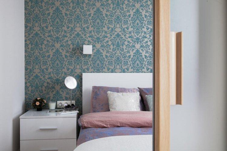 Романтичный интерьер 33 кв.м. в Питере - Дизайн однокомнатной квартиры 33 кв.м.