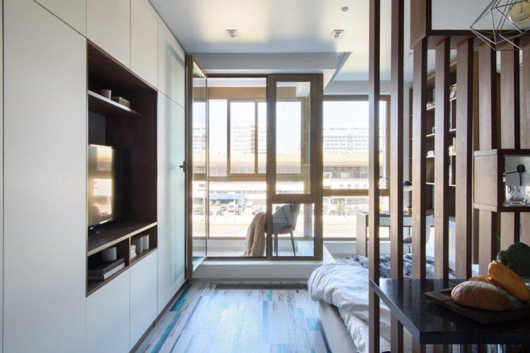 Квартира 33 кв.м. на двоих в Москве - Дизайн однокомнатной квартиры 33 кв.м.