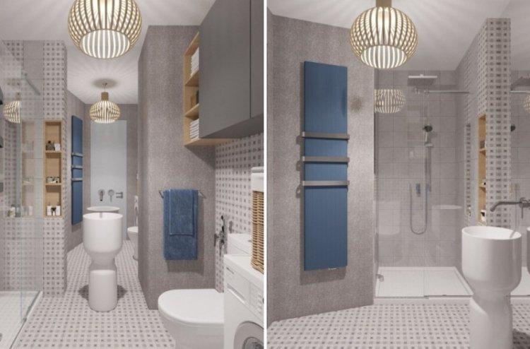 Холодный уют в однокомнатной квартире - Дизайн однокомнатной квартиры