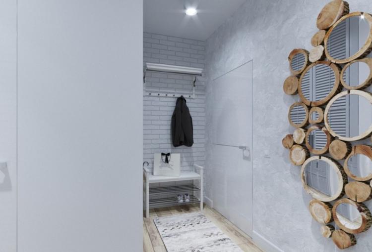 Зеркало в интерьере прихожей - Дизайн прихожей в хрущевке