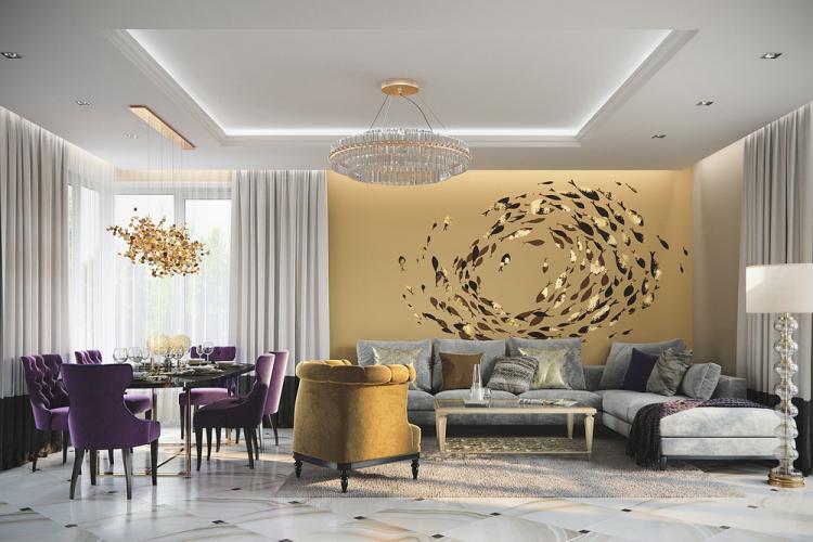 Дизайн-проект гостиной