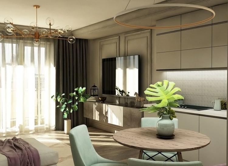 Дизайн-проект квартиры 30 кв.м.