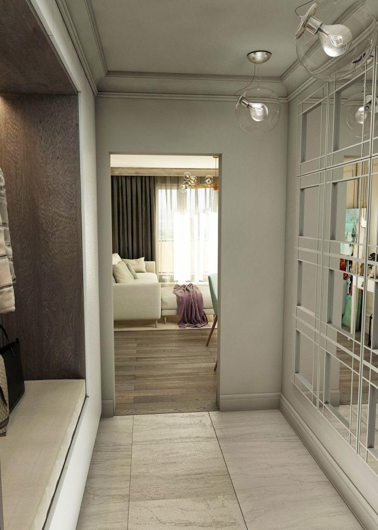 Дизайн-проект квартиры 30 кв.м.