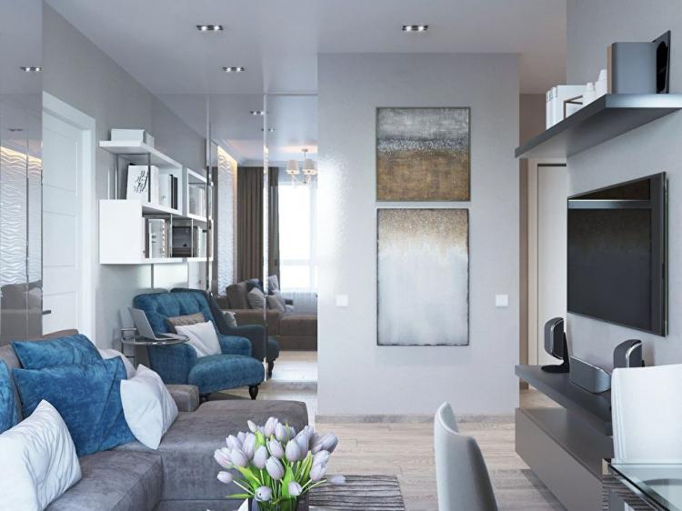 Дизайн-проект квартиры 49 кв.м.