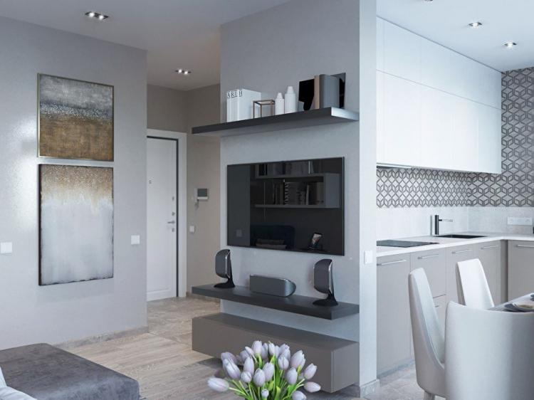 Дизайн-проект квартиры 49 кв.м.