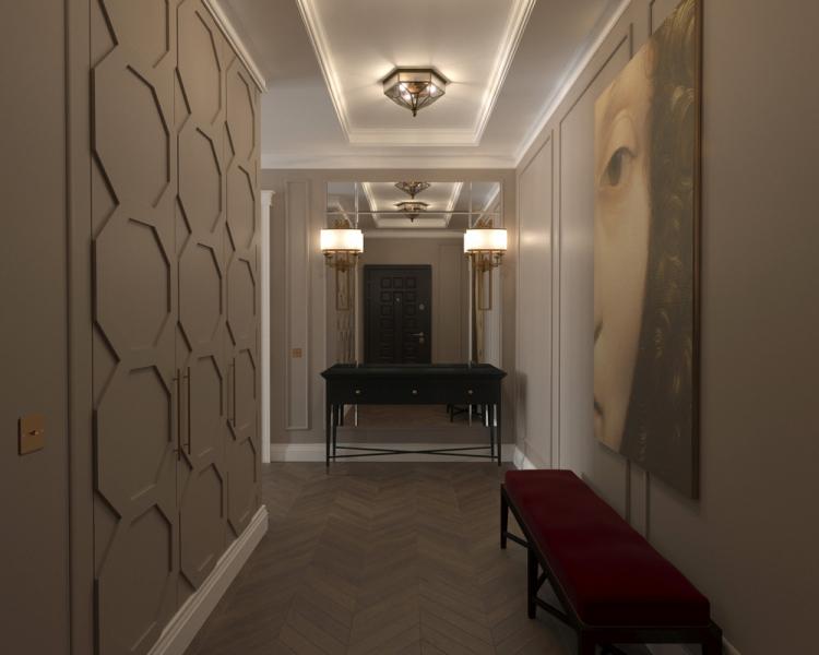 Дизайн-проект квартиры «По следам Возрождения»