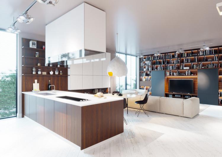 Дизайн-проект квартиры «White sky»