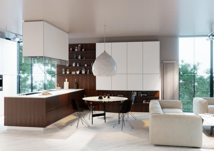 Дизайн-проект квартиры «White sky»