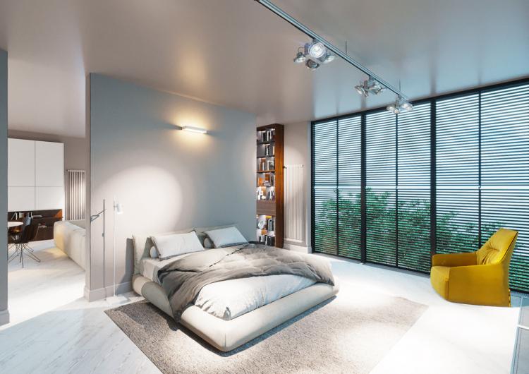 Дизайн-проект квартиры «White sky»