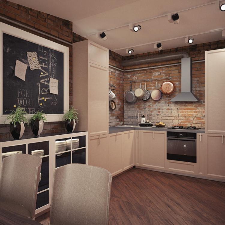 Дизайн-проект мансардной квартиры