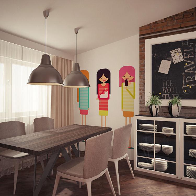 Дизайн-проект мансардной квартиры