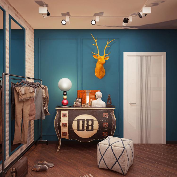 Дизайн-проект мансардной квартиры