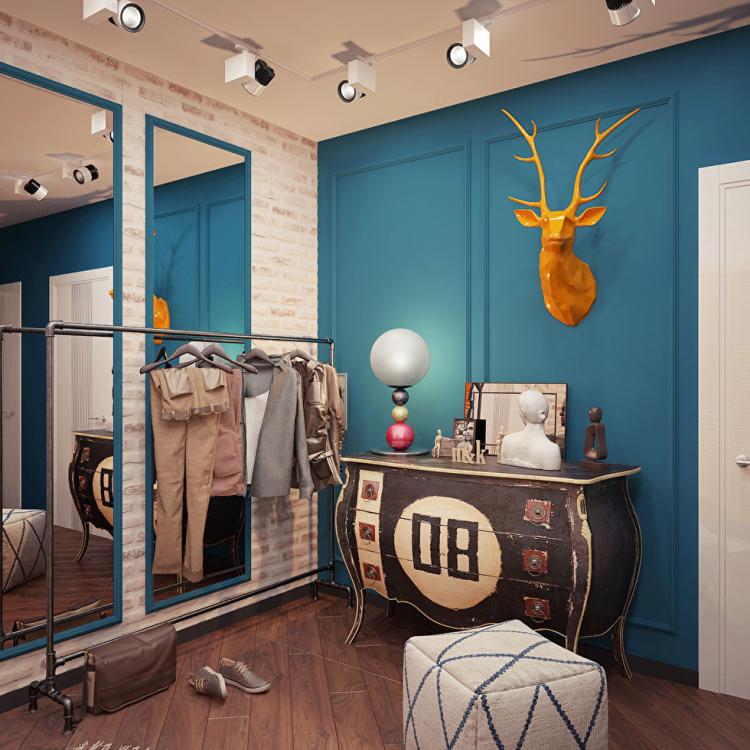 Дизайн-проект мансардной квартиры