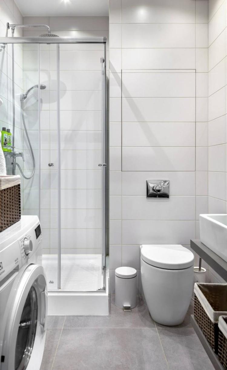 Дизайн совмещенного санузла со стиральной машиной - фото реальных интерьеров